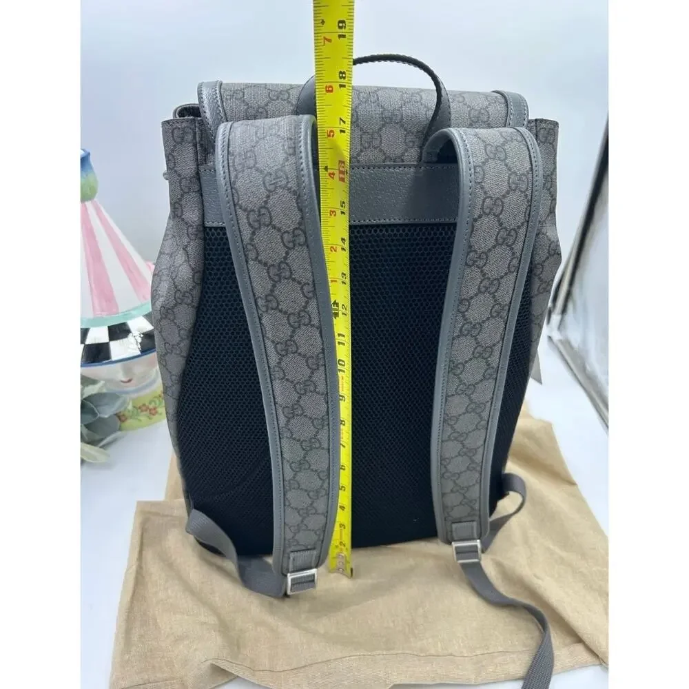 Unisex, Gucci, GG Supreme canvas backpack made in Italy NWT